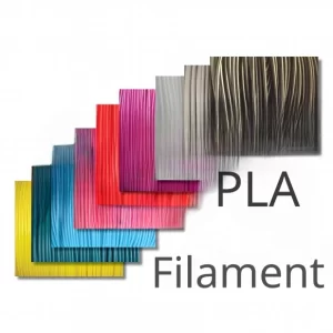 PLA-filament in verschillende kleuren